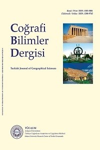 Coğrafi Bilimler Dergisi Kapak resmi