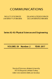 Communications Faculty of Sciences University of Ankara Series A2-A3 Physical Sciences and Engineering Kapak resmi